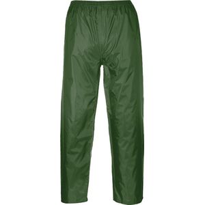 Portwest S441 Heren Lichtgewicht Verstelbare Waterdichte Klassieke Regenwerkbroek Olijfgroen, XXXL