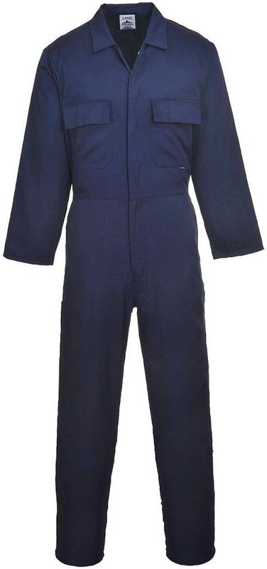 Portwest Polykatoenen Overall - Marineblauw