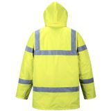 Hi-Vis - Verkeersjack - Geel - Waterproof - Met Reflecterende Striping