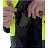 Portwest hi-vis contrast werkkleding verkeersjas jas Geel S466 MAAT S