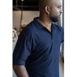 Poloshirt - Pique - Polyester/Katoen - Ribkraag - UPF 50