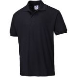 Naples - Poloshirt - Zwart - Pique Gebreid Polyester/Katoen - UPF 50
