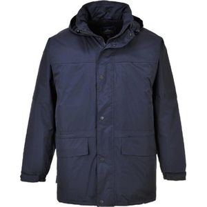 Portwest S523 Navy Oban Fleece Lined Parka - Marineblauw - Maat L