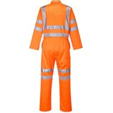 High-visibility - RT42 - Overall - Oranje - EN ISO 20471 Klasse 3, 80% Polyester, 20% Katoen, Vuilwerende Coating