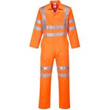 High-visibility - RT42 - Overall - Oranje - EN ISO 20471 Klasse 3, 80% Polyester, 20% Katoen, Vuilwerende Coating