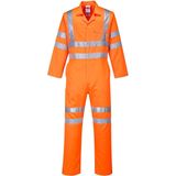 High-visibility - RT42 - Overall - Oranje - EN ISO 20471 Klasse 3, 80% Polyester, 20% Katoen, Vuilwerende Coating