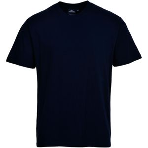 Portwest - Turin Premium T-shirt - Navy Blauw - 100% Katoen - Uniseks