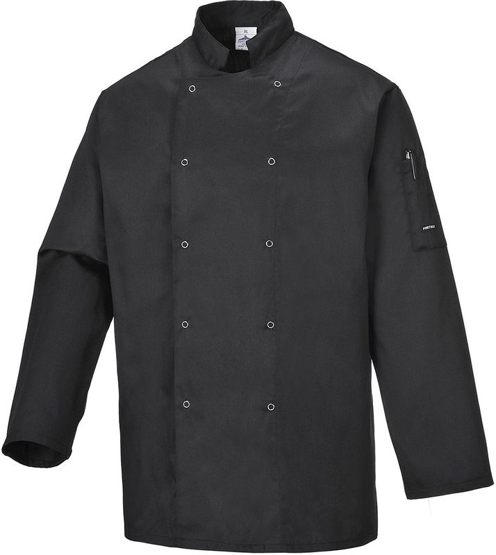 Portwest - Suffolk - Koksjas - Wit - Werkjas