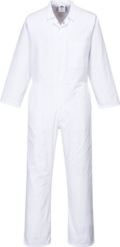 Portwest - Coverall - Boilersuit - Wit - Geschikt voor Levensmiddelen