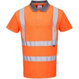 Poloshirt - Oranje - Reflecterend - EN ISO 20471 Gecertificeerd