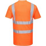Portwest - RT23 - T-Shirt - Oranje - Hoge Zichtbaarheid, Reflecterende Strip, CE Gecertificeerd