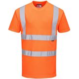 Portwest - RT23 - T-Shirt - Oranje - Hoge Zichtbaarheid, Reflecterende Strip, CE Gecertificeerd