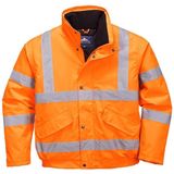 High-visibility Bomber Jack - Oranje - RT32 - Gevoerde Werkjas - Waterdicht
