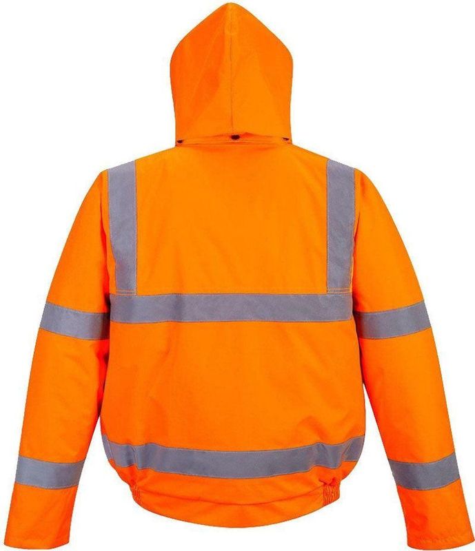 High-visibility Bomber Jack - Oranje - RT32 - Gevoerde Werkjas - Waterdicht