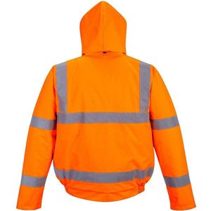 High-visibility Bomber Jack - Oranje - RT32 - Gevoerde Werkjas - Waterdicht