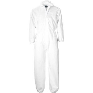 Portwest Jumpsuit PP 40 g, kleur: wit, maat: M, ST11WHRM