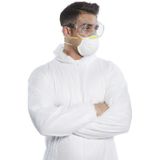 Coverall - Lichtgewicht - Ademend - Polypropyleen - Elastische Capuchon