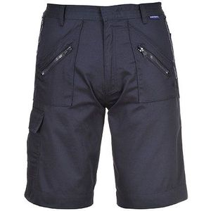 Portwest S889 elastische werkveiligheidsshorts, marineblauw, S