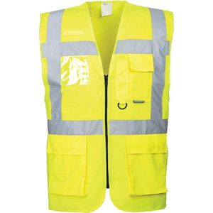 Portwest Berlin Executive Vest - Mannen - Geel