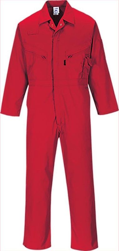 Portwest - Liverpool-Rits Overall C813 - Rood - Werkoverall