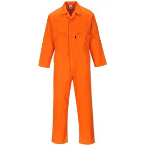 Portwest - Liverpool C813ORRS - Overall - Oranje - Met Ritssluiting