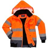 3-in-1 bomberjack 3:2, kleur: OrNa, maat XL