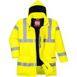 Portwest S778 Bizflame Regen Hi-Vis Ademende en Antistatisch FR Jack, Geel, Grootte S