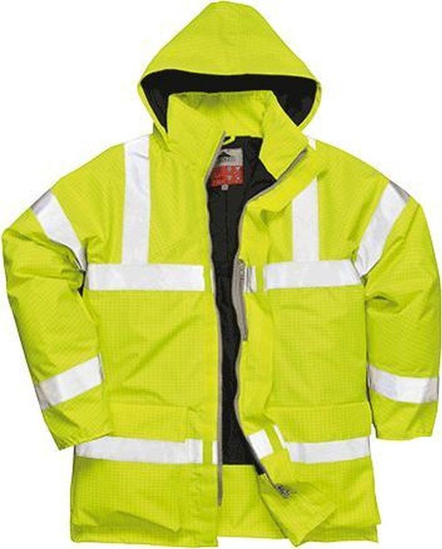 Portwest - Bizflame S778 - Regenjack - Hi-Vis - Ademend en Antistatisch
