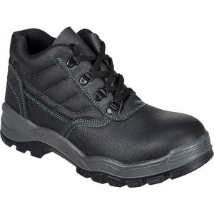 Portwest Steelite Safety Boot S1, veiligheidsschoenen voor heren, FW21BKR44, zwart, 48