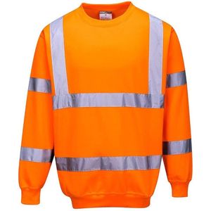 B303 - Sweatshirt - Geel - Gebreid - Royale Pasvorm