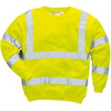 B303 - Sweatshirt - Geel - Gebreid - Royale Pasvorm