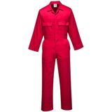 Portwest - Euro Work Overall - Rood - Polykatoen