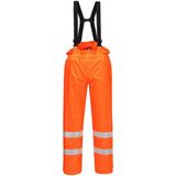 Bizflame - Hi-Vis Antistatische FR Broek - Oranje - Ademend en Waterproof
