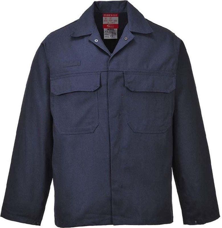 Portwest BIZ2 Bizweld FR Werkjas - Zwart - Vlambestendig - 3 Zakjes