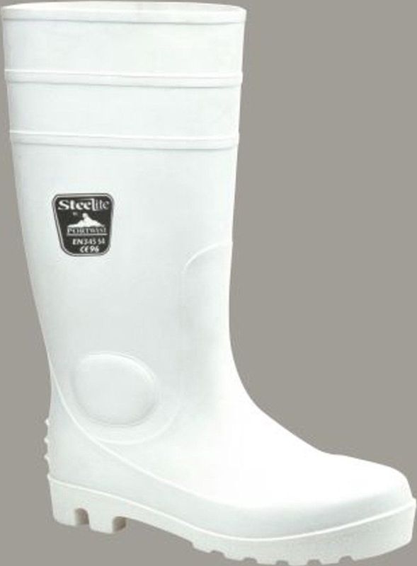 Food - Veiligheidslaars - Wit - PVC/Nitril - Waterdicht - CE Gecertificeerd