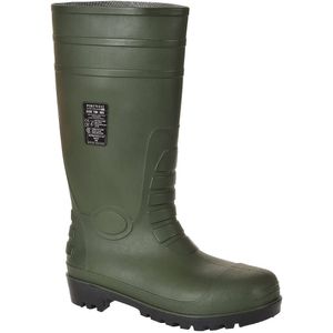 Portwest Steelite Total Safety Wellington S5, uniseks beschermende schoenen, 7 UK, Groen