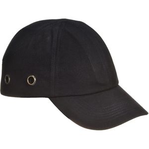 Portwest PW59 Veiligheidshelm Licht Verstelbare Bump Cap Helm Zwart