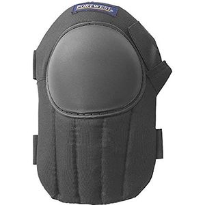 Portwest - KP20 - Kniebeschermers - Zwart - Lichtgewicht - Bescherming tegen scherpe voorwerpen
