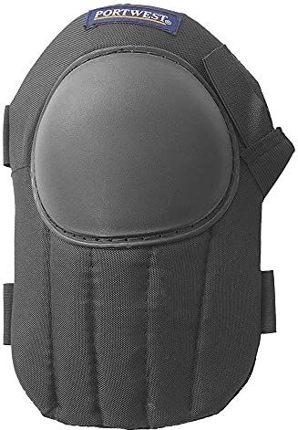 Portwest - KP20 - Kniebeschermers - Zwart - Lichtgewicht - Bescherming tegen scherpe voorwerpen