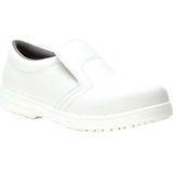 Slip-on veiligheidsschoen S2 - kleur: Wit - Talla: 45