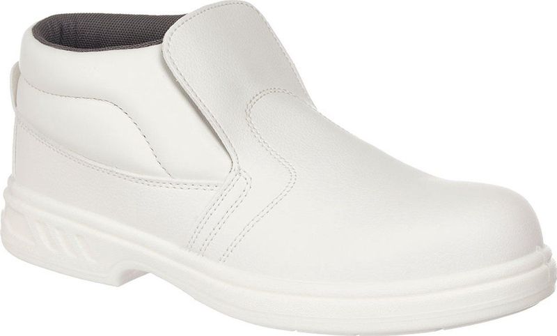Steelite - Veiligheidsschoen Instapper Hoog - White - Stalen Neus - CE Gecertificeerd
