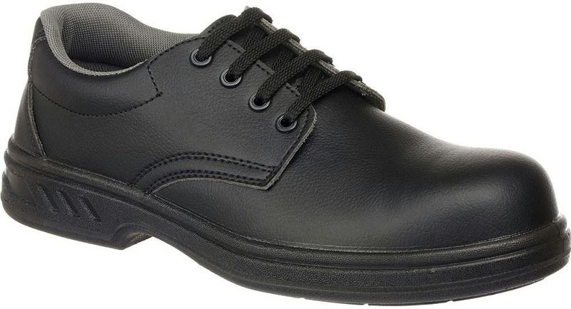 Portwest FW80 Steelite Veiligheidsveterschoen, S2, Zwart, Grootte 37