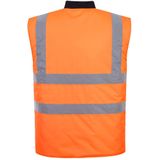 Portwest - Hi-Vis Omkeerbare Bodywarmer S469 - Oranje