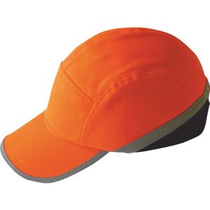 Hi-Vis Stootpet maat , Orange