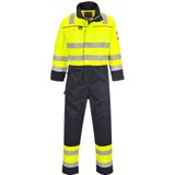 Portwest - Hi-Vis Multi-Norm Overall - Geel/Marine