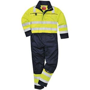 Portwest - Hi-Vis Multi-Norm Overall - Geel/Marine