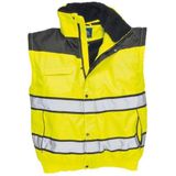 Werkjas - Oranje/Zwart - Polyester - Waterafstotend - Afneembare Mouwen