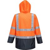 Portwest Bizflame Regen Hi-Vis Multi-Beschermend Jack Size: XL, Colour: Geel/marine, S779YNRXL
