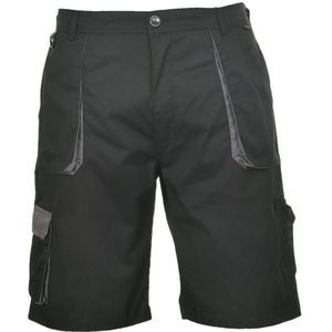 Portwest - TX14 - Korte Broek - Zwart - Katoen/Rich Polyester