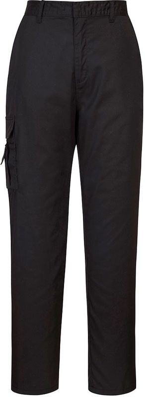 Portwest - C099BKTL - Vechtbroek - Zwart - 5 Zakken, UPF 50+